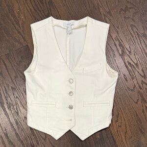 Forever 21 Cream Vest Top